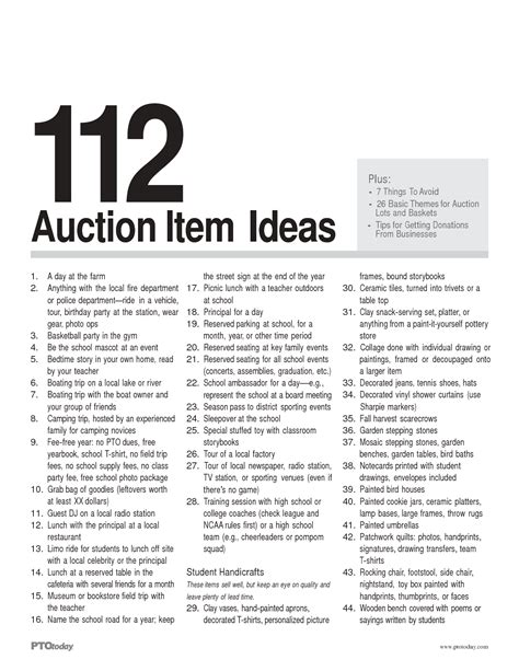 Auction List .
